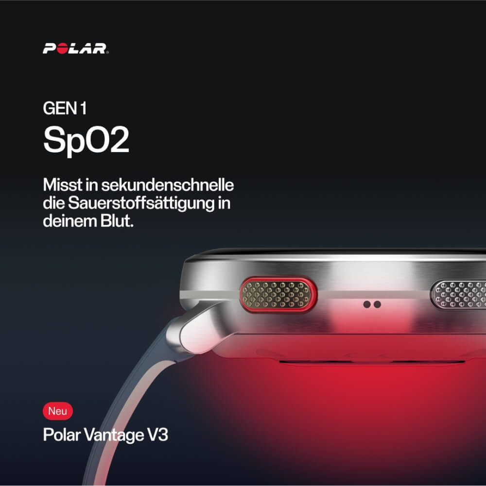 POLAR Vantage V3 Sunrise Apricot Premium Multisport Uhr Gr. S-L bei CardioZone günstig online kaufen