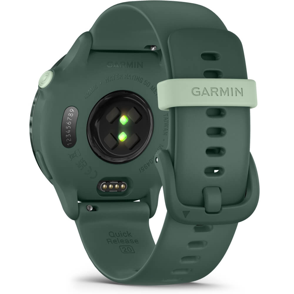 Garmin vivoactive 6 Jaspisgrün Metallic Schnellwechsel-Silikon-Armband 20mm bei CardioZone günstig online kaufen