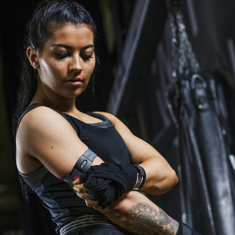 POLAR Verity Sense Dunkelrot optischer Puls-Sensor für jeden Sport bei CardioZone günstig online kaufen