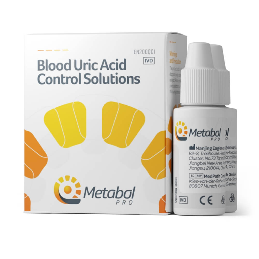 Mesics Metabol Pro Harnsäure Kontroll-Lösungen 2x 2,5ml