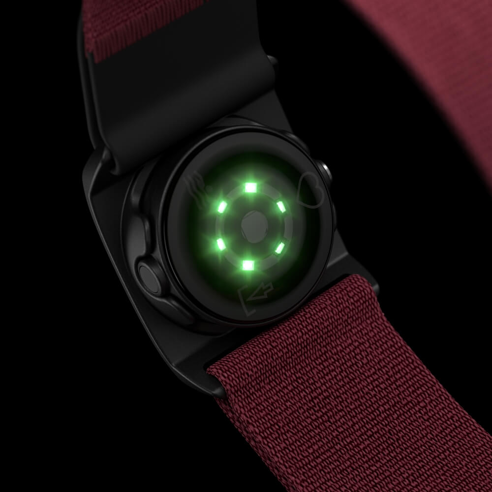 POLAR Verity Sense Dunkelrot optischer Puls-Sensor für jeden Sport bei CardioZone günstig online kaufen