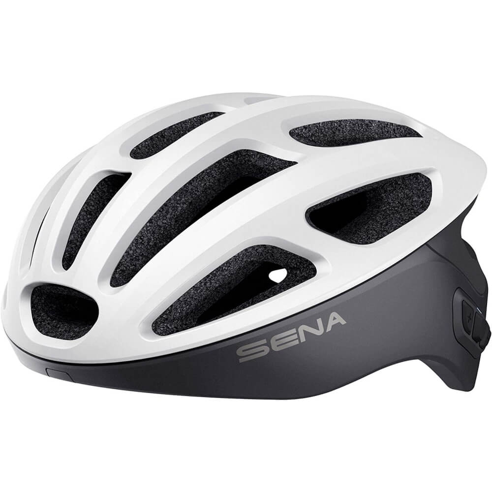 Sena R1 Bluetooth Fahrradhelm mit Intercom Matt-Weiss Gr. M
