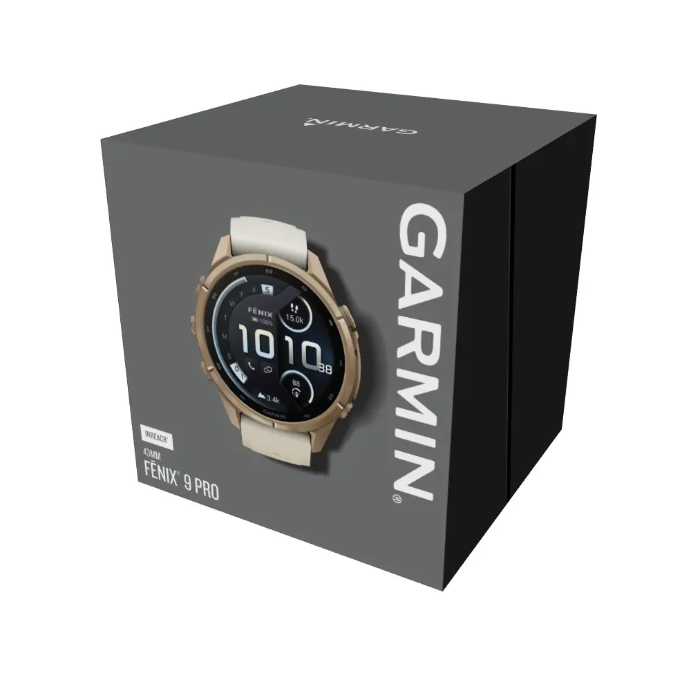 Garmin fenix 9 Pro inReach 43 mm Autumn Gold Titan Creme/French Gray