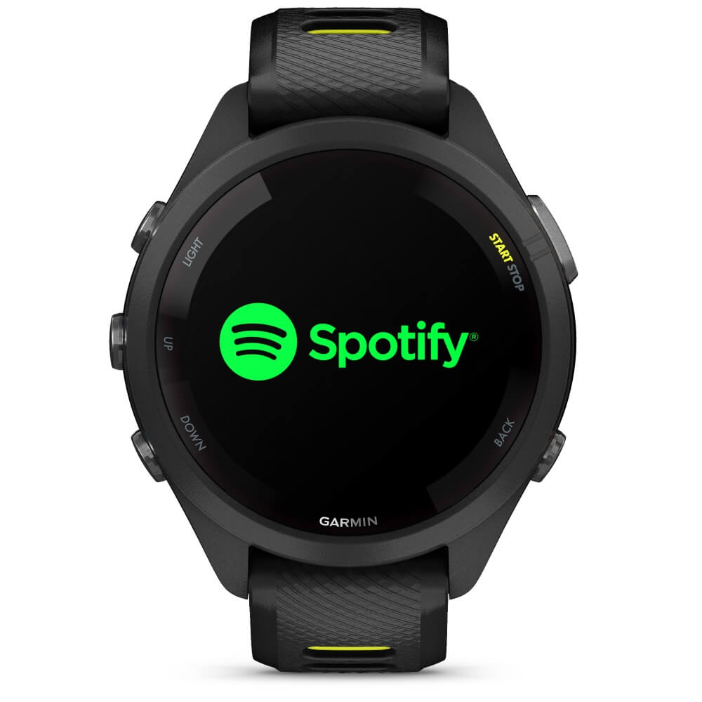Garmin Forerunner 265S Schwarz - Schwarz/Zitronengelb bei CardioZone günstig online kaufen