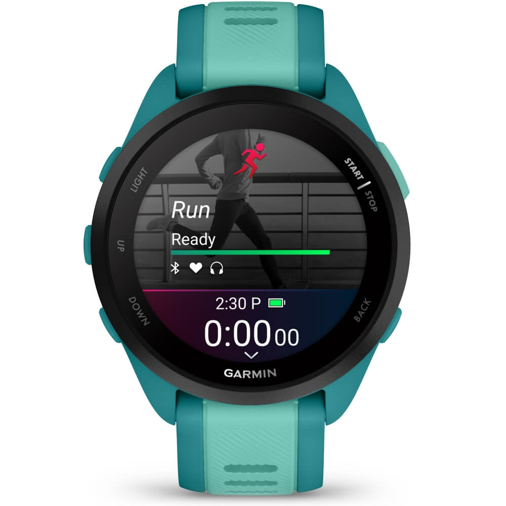 Garmin Forerunner 165 Music Türkis/Aqua smarte Laufuhr bei CardioZone günstig online kaufen