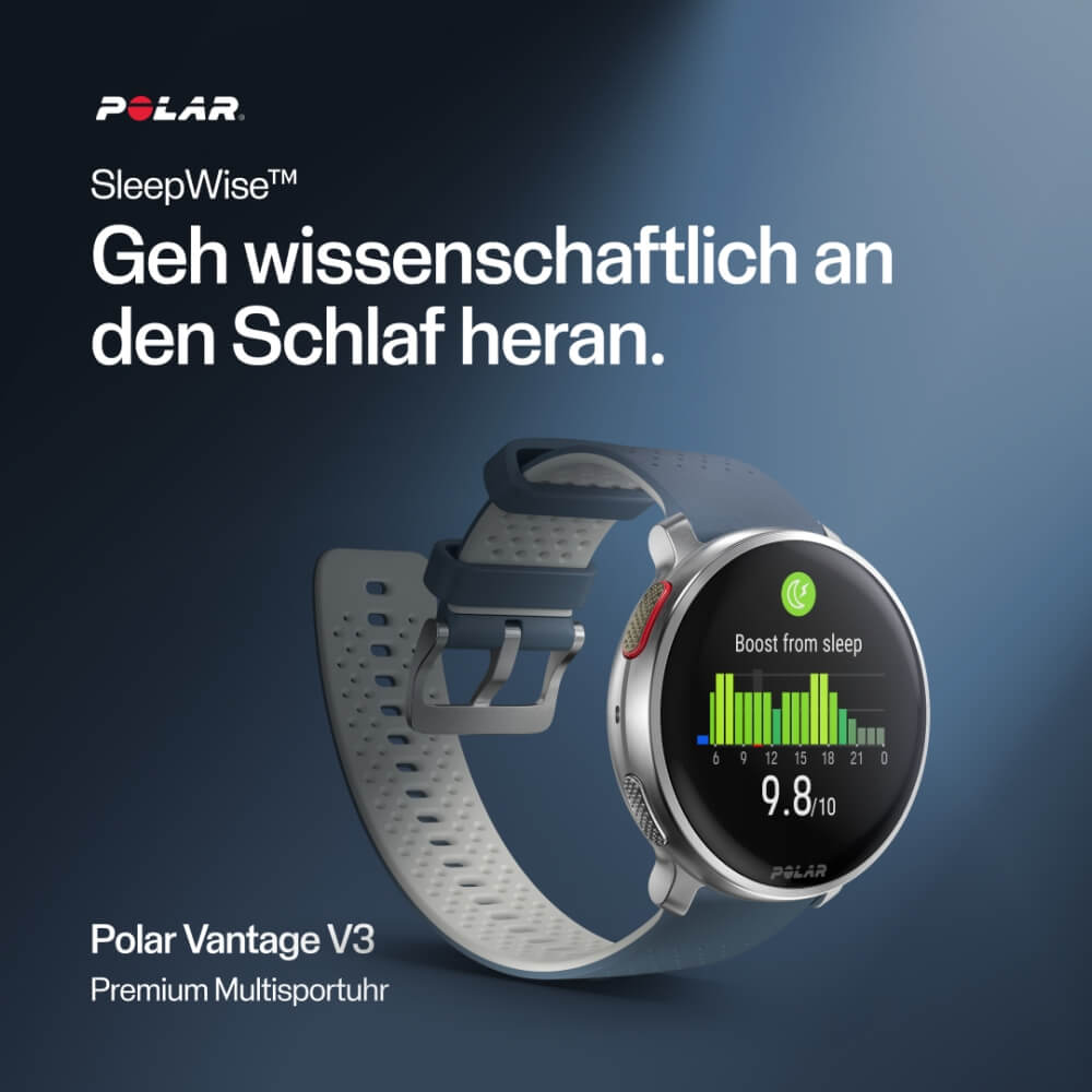 POLAR Vantage V3 Black Bundle Hook&Loop Nylon Klettarmband Orange bei CardioZone günstig online kaufen