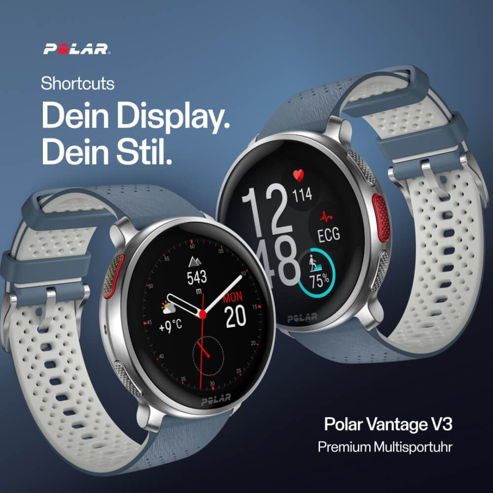POLAR Vantage V3 Sunrise Apricot Premium Multisport Uhr Gr. S-L bei CardioZone günstig online kaufen
