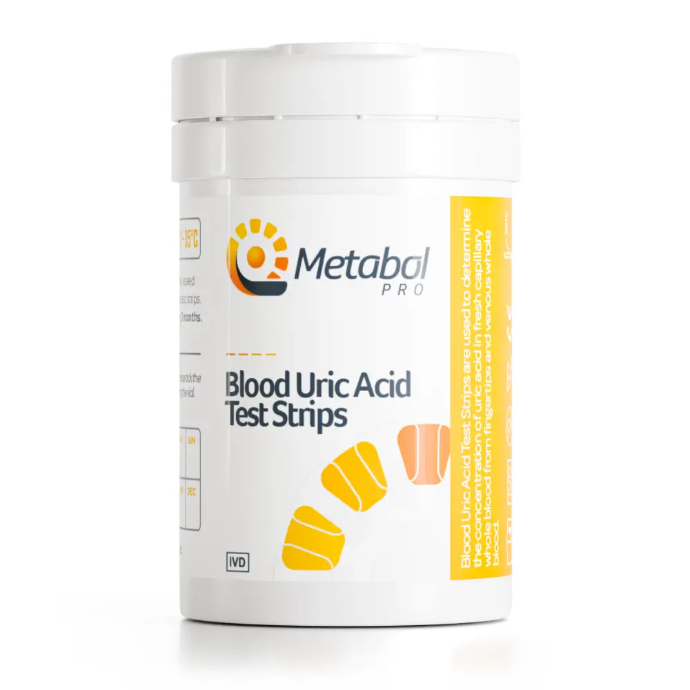 Mesics Metabol Pro Harnsäure Teststreifen Big Pack 53