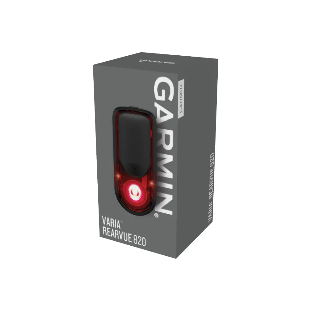 Garmin Varia RearVue 820 StVZO smartes Fahrradradar mit Rücklicht 