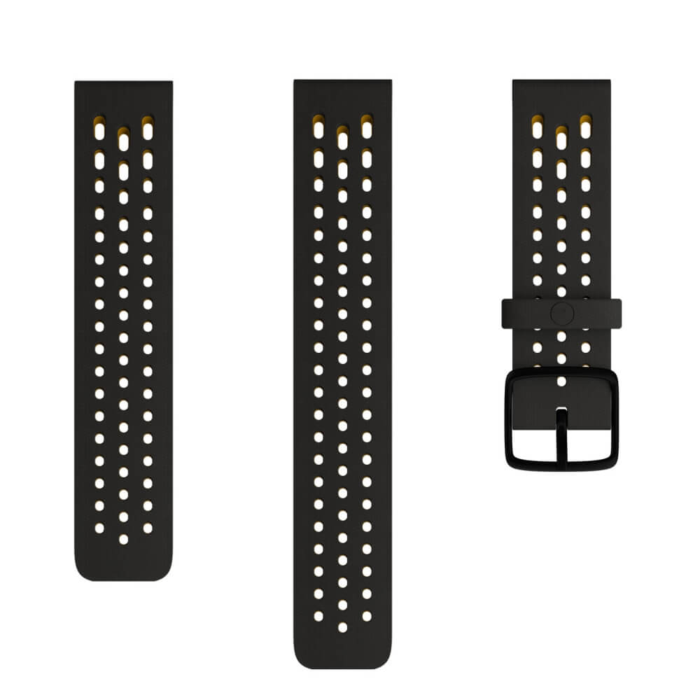 POLAR Vantage M2 Silikon Wechselarmband Grau-Gelb Gr. S/L bei CardioZone günstig online kaufen