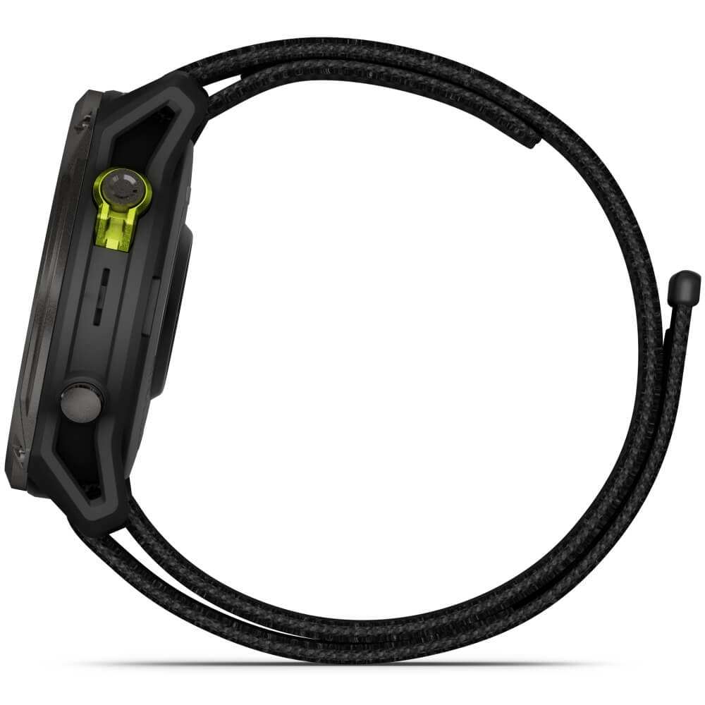 Garmin Enduro 3 Solar Sapphire Schwarz/Carbongrau Titan DLC Ultra-Performance Multisport-Smartwatch  bei CardioZone günstig online kaufen