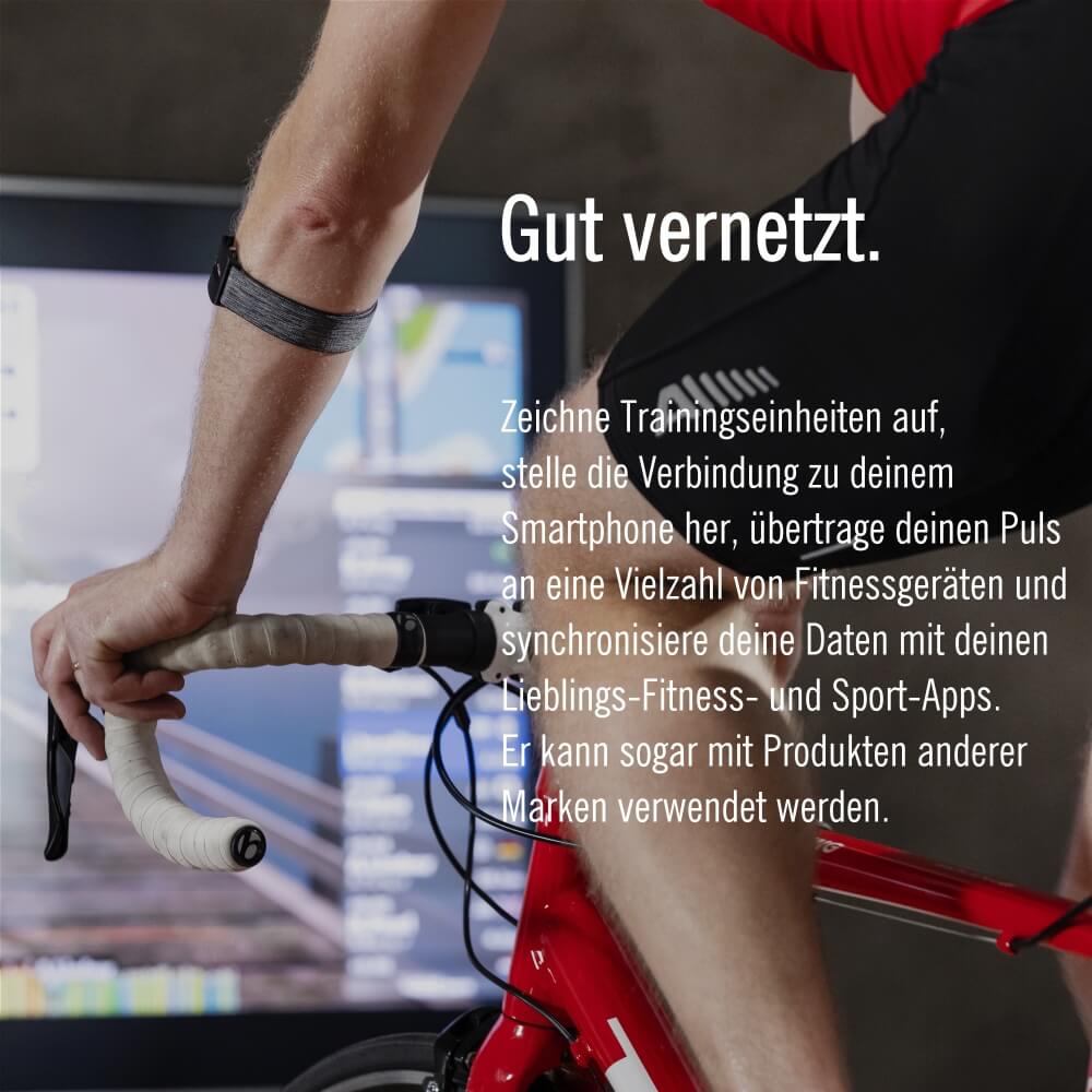 POLAR Verity Sense Dunkelrot optischer Puls-Sensor für jeden Sport bei CardioZone günstig online kaufen