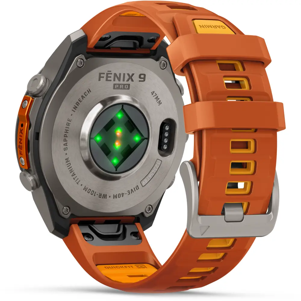 Garmin fenix 9 Pro inReach 47 mm Titan Autumn Orange/Spark Orange