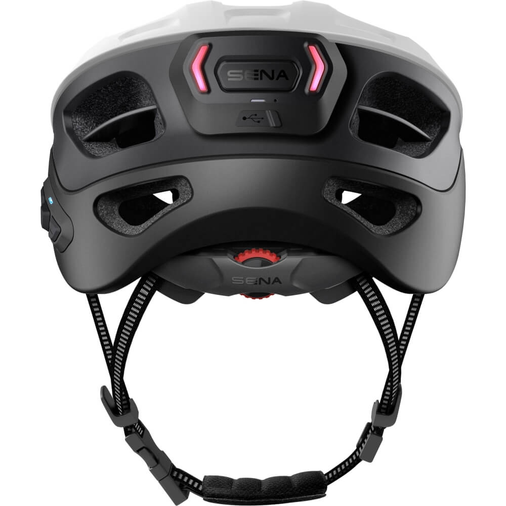 Sena R1 Evo Fahrradhelm mit Mesh Intercom Matte White/Weiss bei CardioZone günstig online kaufen