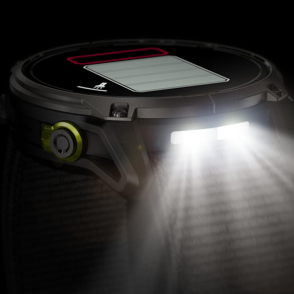 Garmin Enduro 3 Solar Sapphire Schwarz/Carbongrau Titan DLC Ultra-Performance Multisport-Smartwatch  bei CardioZone günstig online kaufen