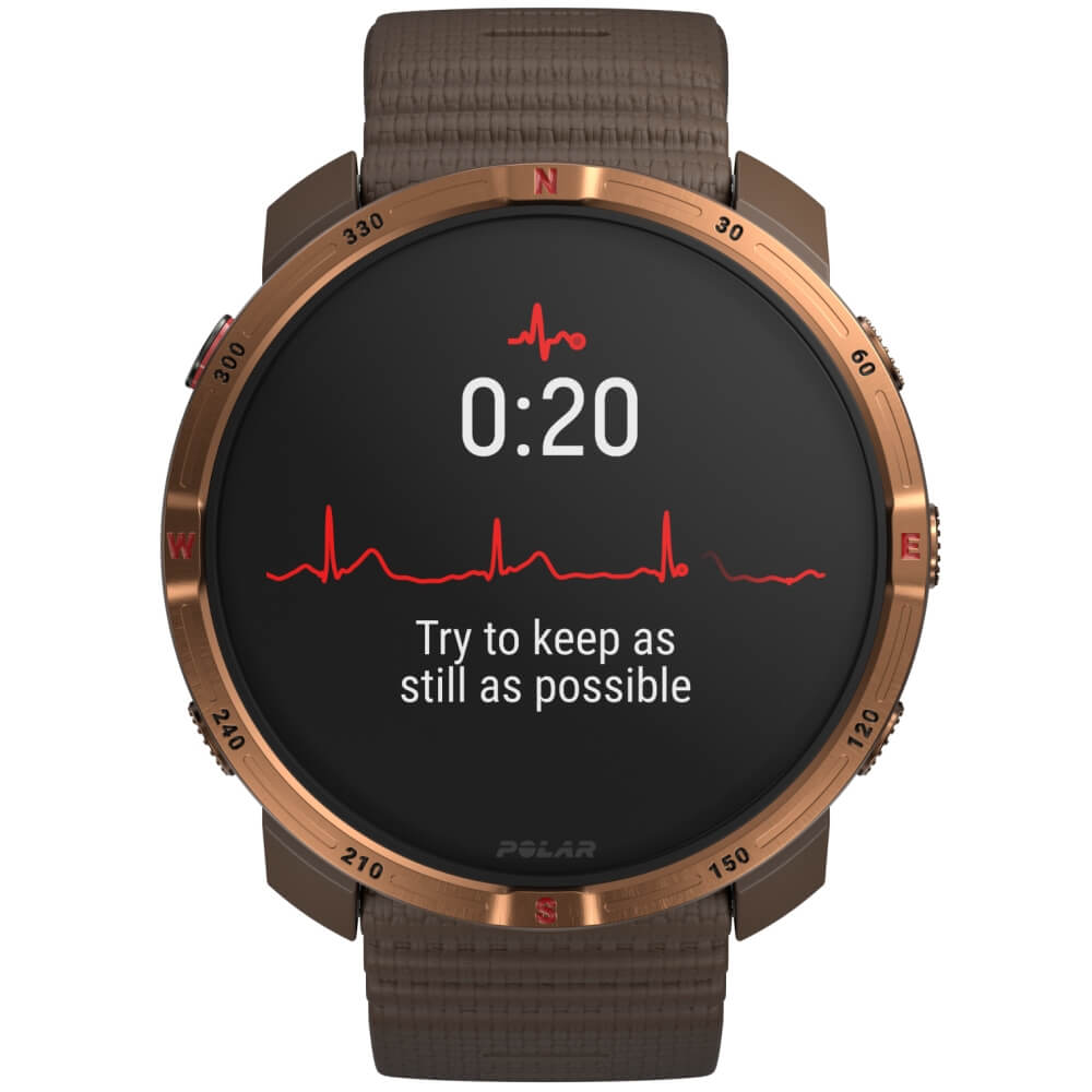 POLAR Grit X2 Braun/Kupfer Advanced AMOLED Outdoor Multisportuhr S-L bei CardioZone online kaufen