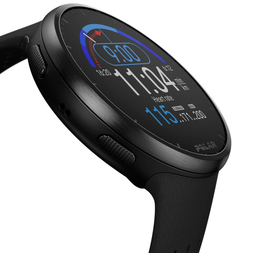 Polar Pacer Pro Schwarz-Grau GPS Laufuhr Gr. S-L bei CardioZone entdecken und günstig online kaufen