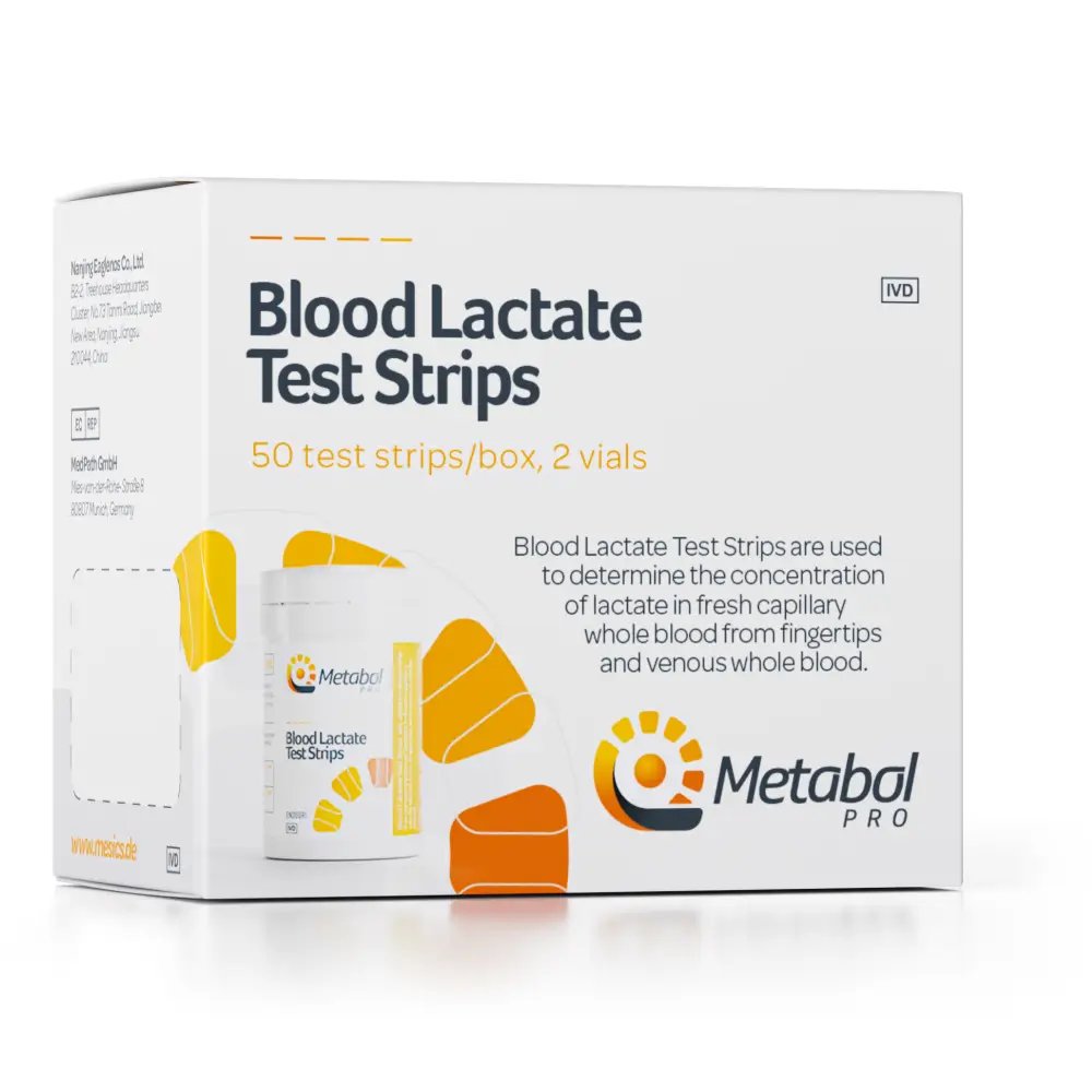 Mesics Metabol Pro Laktat Teststreifen Big Pack 50 Mesics Metabol Pro Laktat Teststreifen Big Pack 50