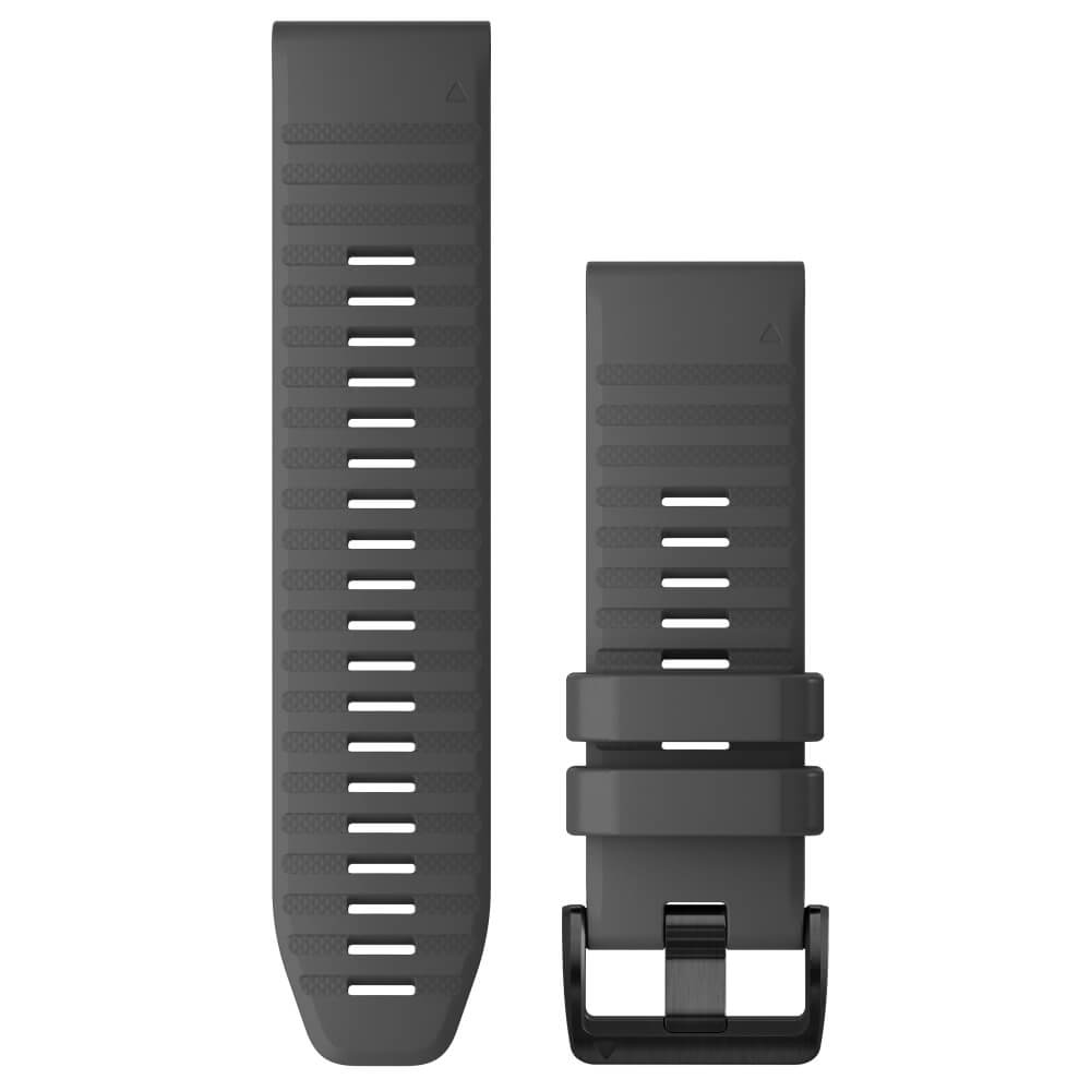 Garmin Quickfit Silikon Armband 26mm Dunkelgrau / Schiefergrau bei CardioZone onlline kaufen