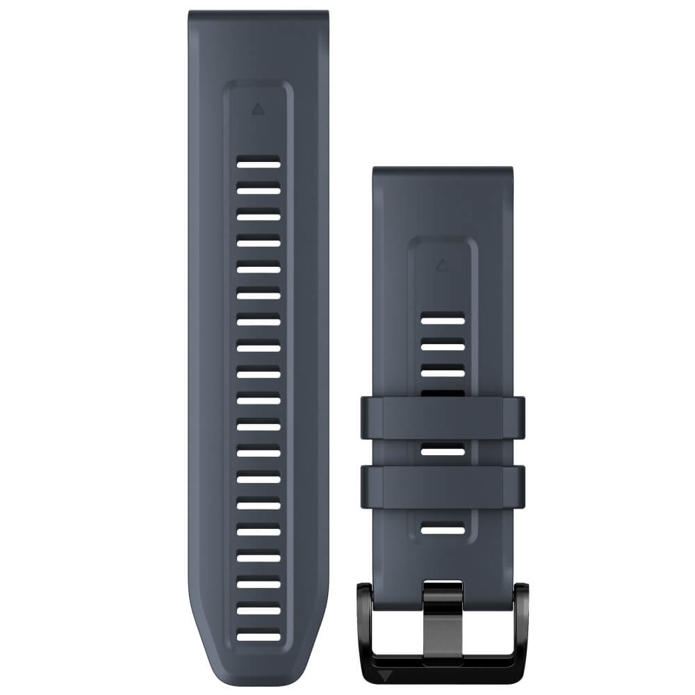 Garmin Quickfit Silikon Armband 26mm Granitblau / Schiefergrau fenix 6X/7X bei CardioZone günstig online kaufen
