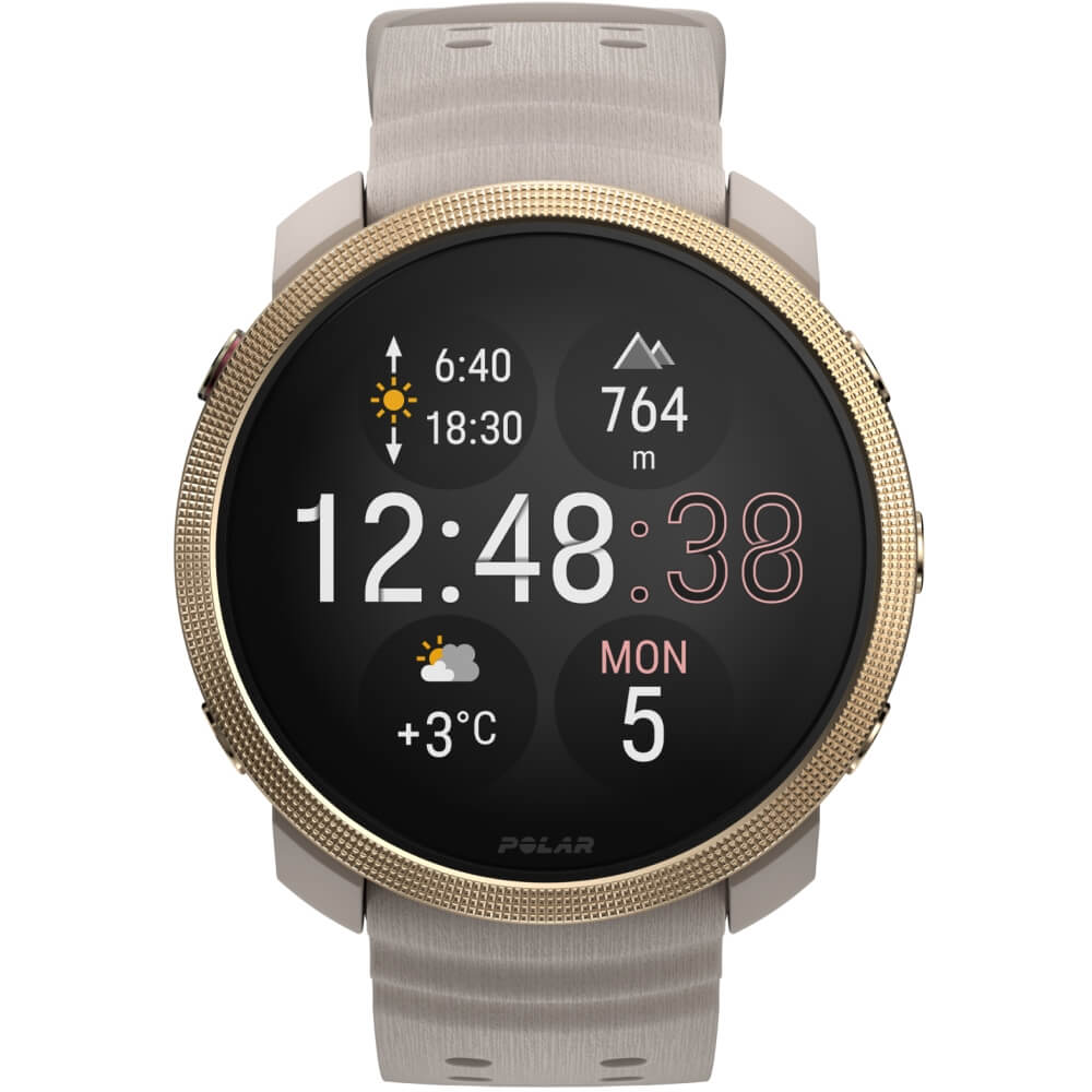 POLAR Vantage M3 Greige Gold Multisport Uhr Gr. S-L bei CardioZone günstig online kaufen