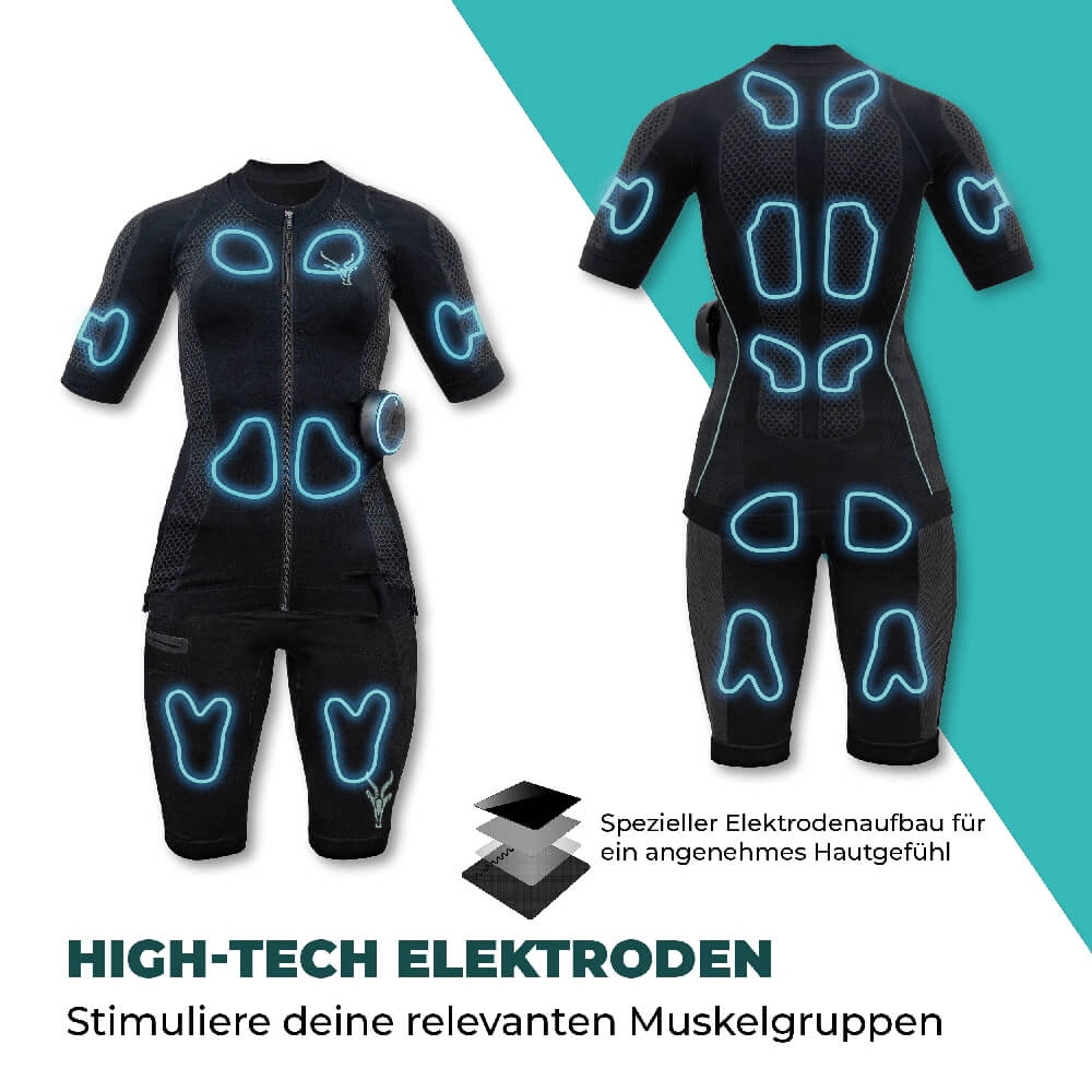 Antelope Evolution EMS Anzug m. Shorts (Frauen) incl. Booster + App bei CardioZone günstig online kaufen