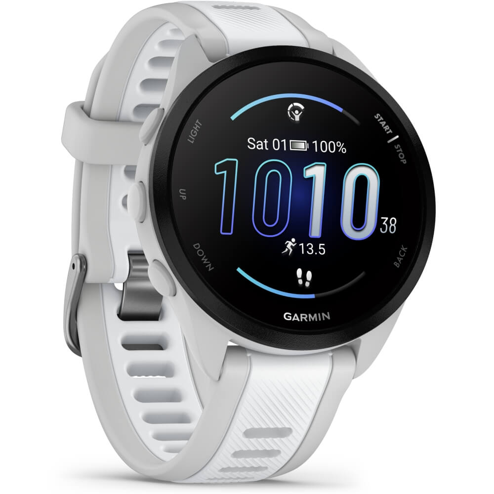 Garmin Forerunner 165 Music Dunstgrau/Steinweiss smarte Laufuhr bei CardioZone günstig online kaufen