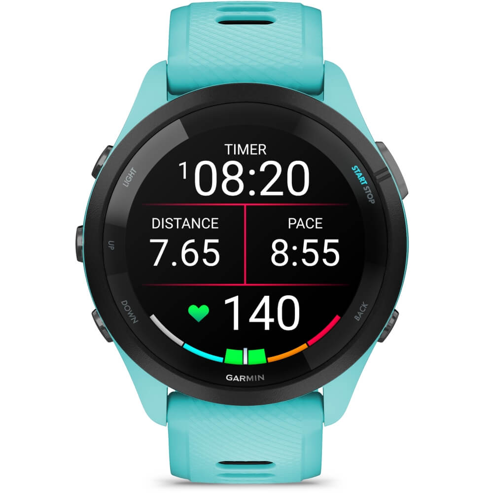 Garmin Forerunner 265 Tuerkisblau/Schwarz  bei CardioZone günstig online kaufen