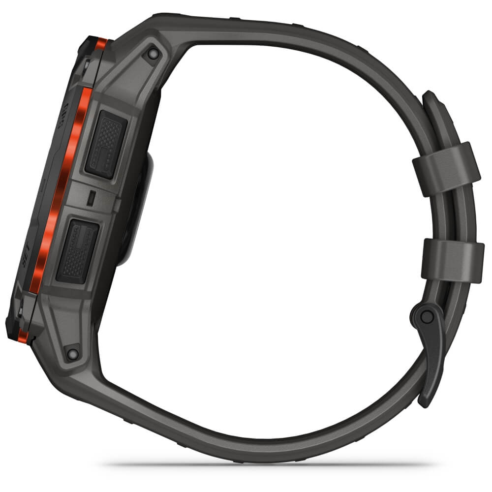 Garmin Instinct 3 SOLAR 50 mm Carbon/Schwarz 26mm Silikonarmband Carbon bei CardioZone günstig online kaufen