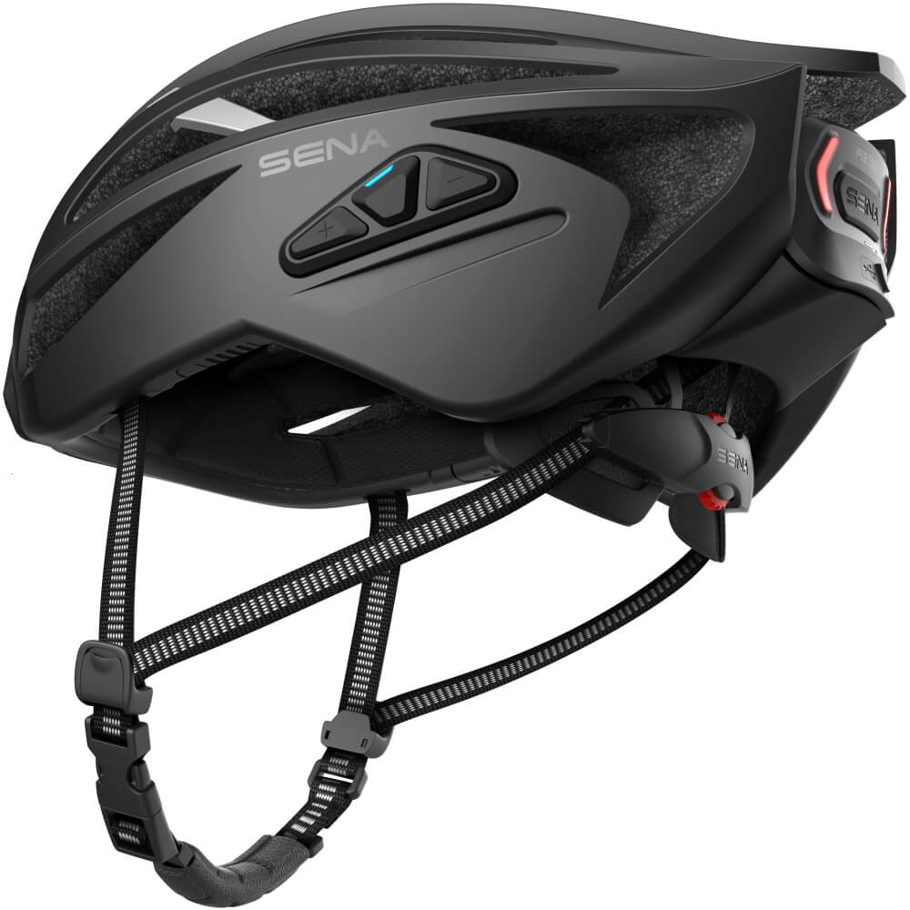 Sena R2 EVO Smart Cycling Fahrradhelm in Matt Schwarz mit Mesh Interkom bei CardioZone günstig online kaufen