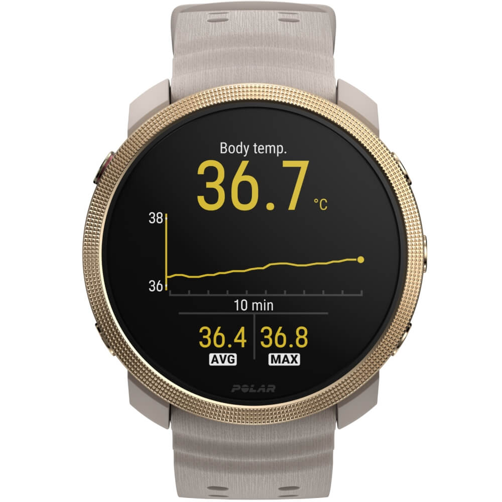 POLAR Vantage M3 Greige Gold Multisport Uhr Gr. S-L bei CardioZone günstig online kaufen