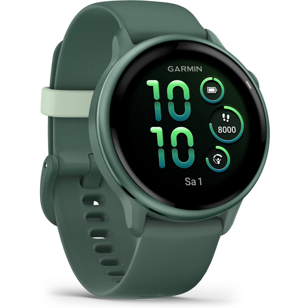 Garmin vivoactive 6 Jaspisgrün Metallic Schnellwechsel-Silikon-Armband 20mm bei CardioZone günstig online kaufen
