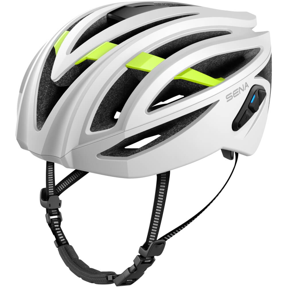 Sena R2 Smart Cycling Fahrradhelm in Matt Weiss mit Bluetooth Interkom bei CardioZone günstig online kaufen