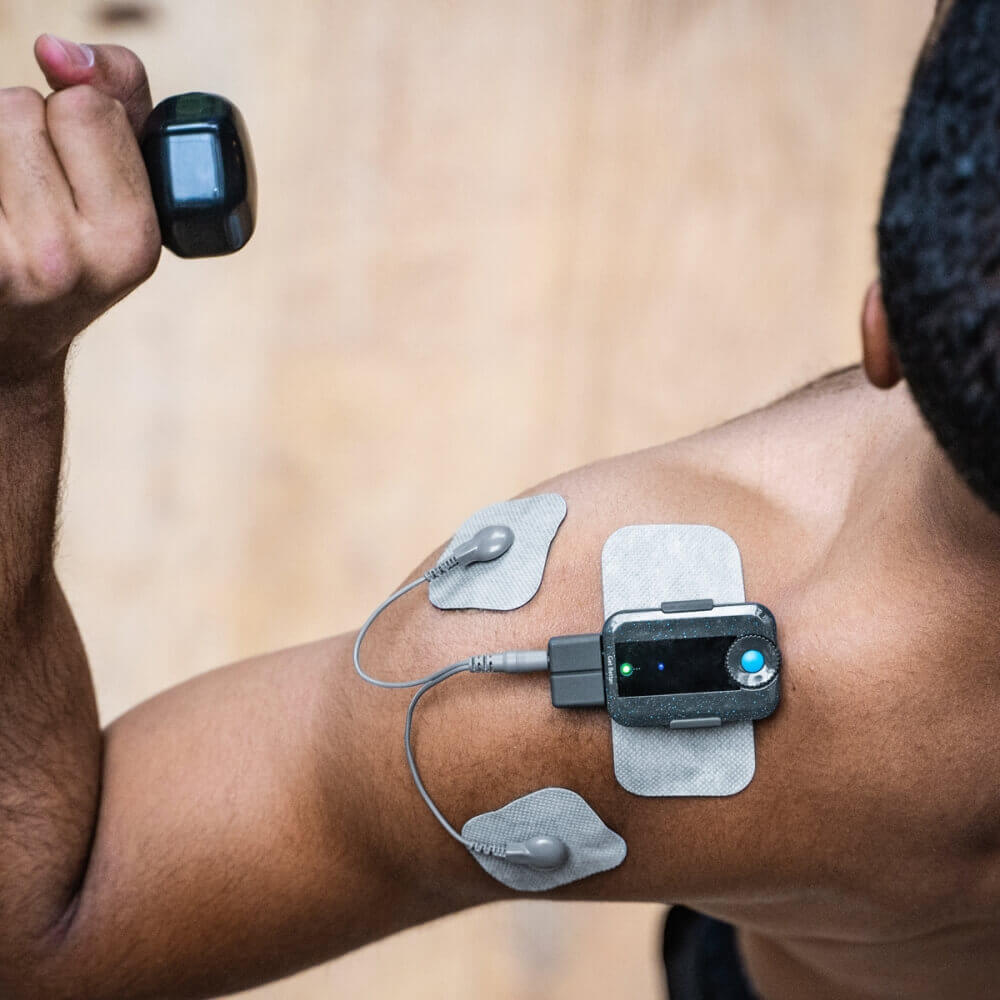 Bluetens Sport Elektoden - 4 Stück M / 8 Stück S in Schwarz bei CardioZone günstig online kaufen