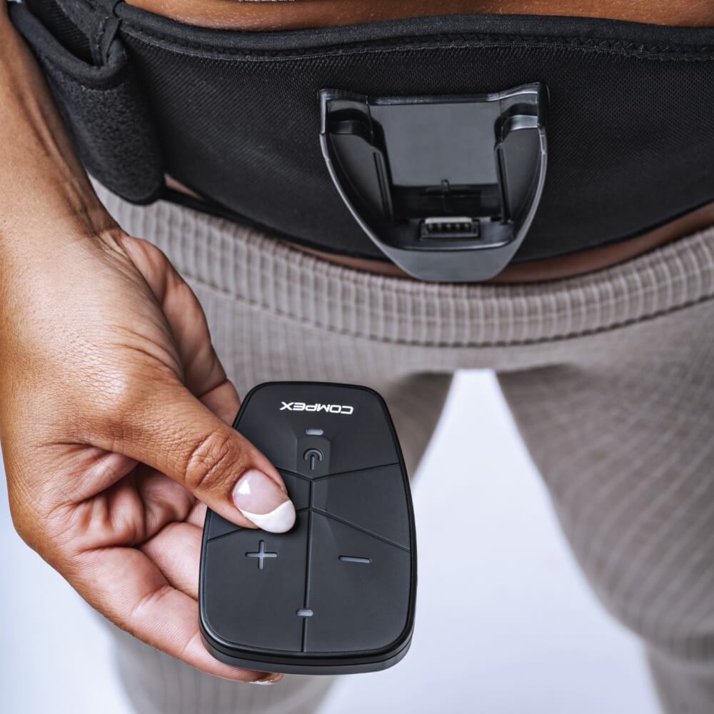 Compex Corebelt 1.0 Bauch und Rückentrainer Set bei CardioZone online kaufen