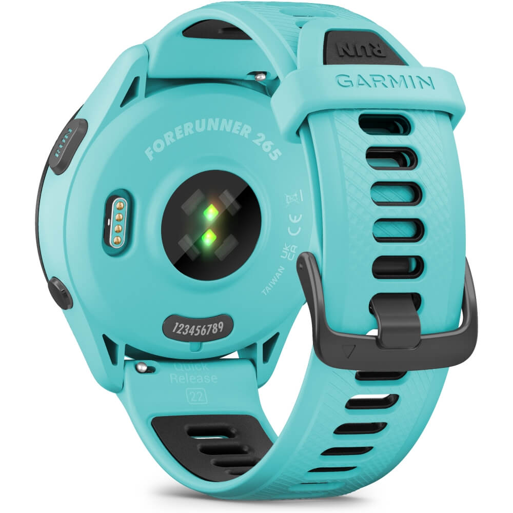 Garmin Forerunner 265 Tuerkisblau/Schwarz  bei CardioZone günstig online kaufen