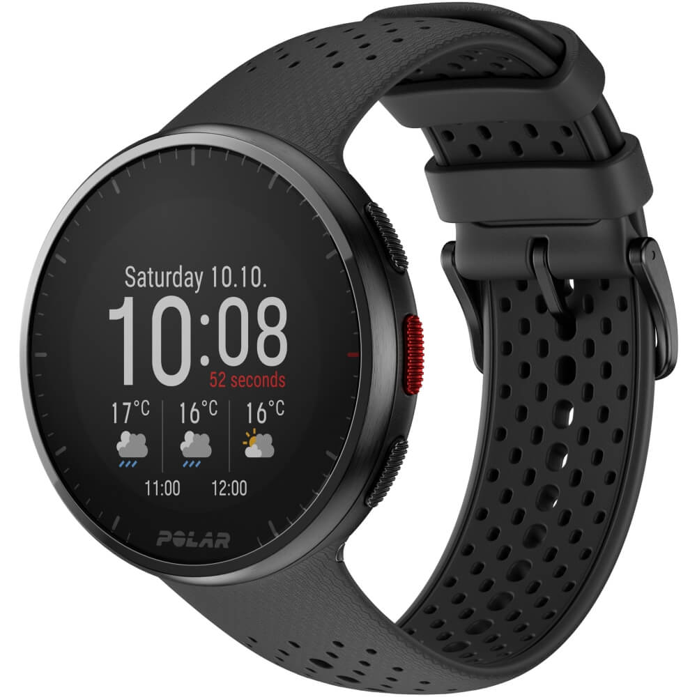 Polar Pacer Pro Schwarz-Grau GPS Laufuhr Gr. S-L bei CardioZone entdecken und günstig online kaufen