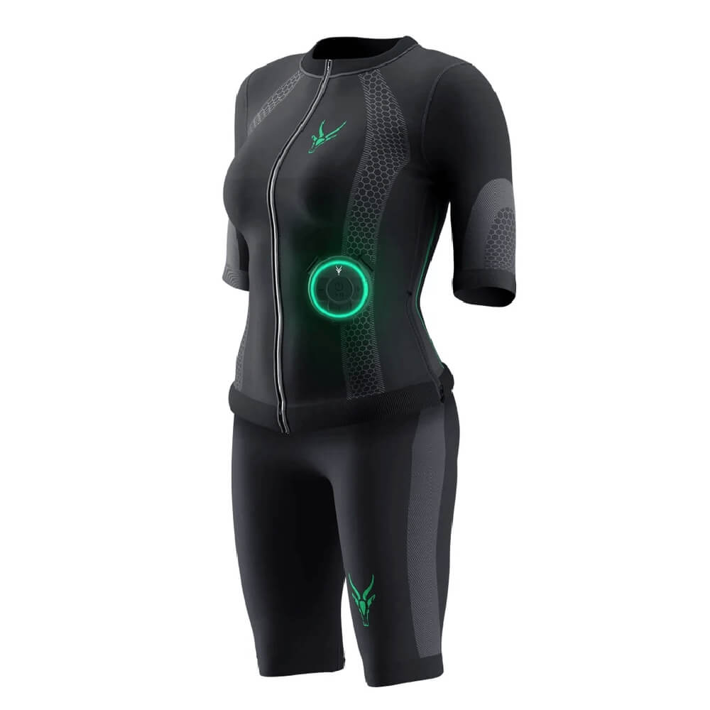 Antelope-Evolution-EMS-Anzug-mit-Shorts-Frauen-bei-Cardiozone-01 Antelope Evolution EMS Anzug m. Shorts (Frauen) incl. Booster + App bei CardioZone günstig online kaufen
