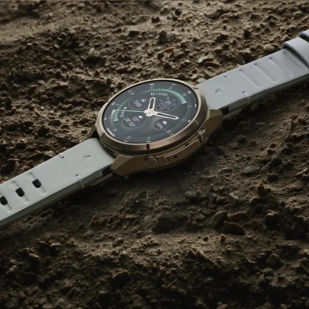 Garmin fenix 9 Pro inReach 43 mm Autumn Gold Titan Creme/French Gray