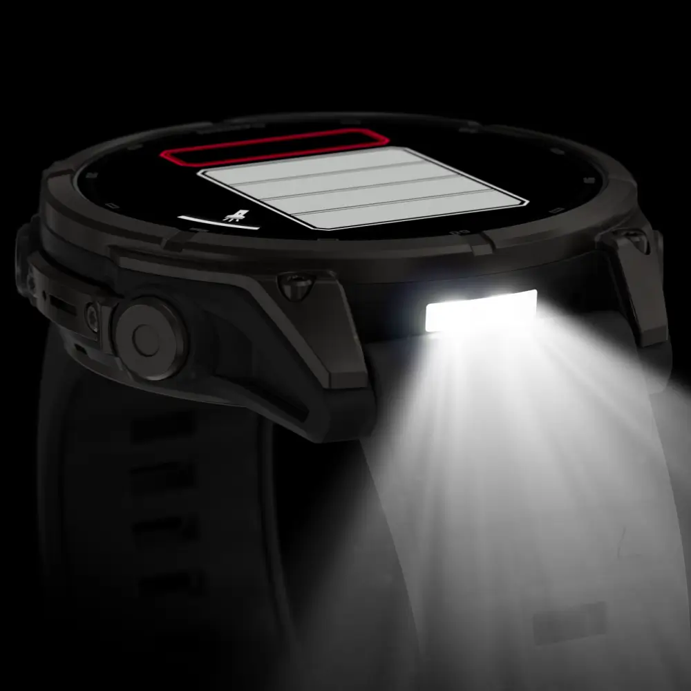 Garmin fenix 9 47mm Schwarz/Carbongrau DLC Titan