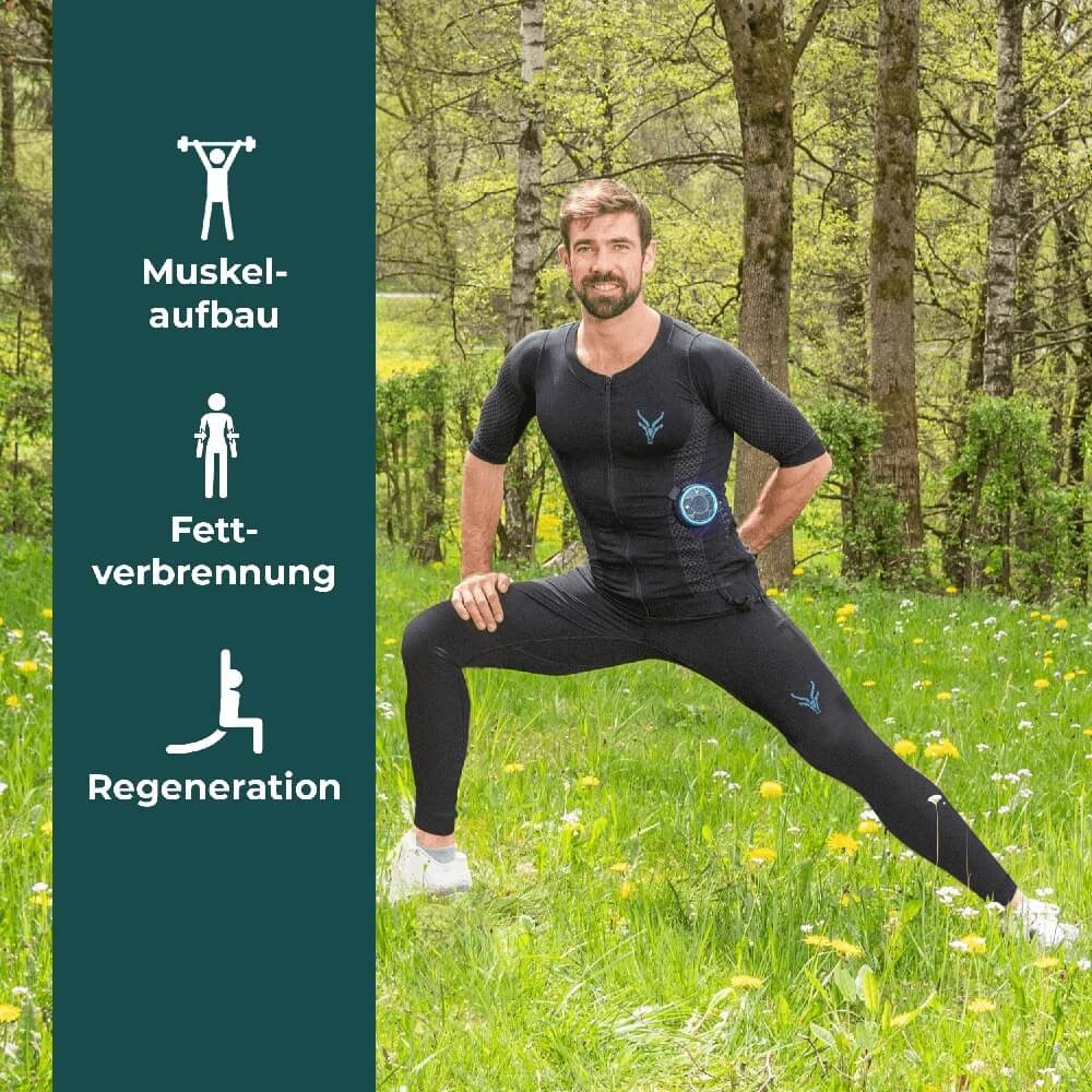 Antelope Evolution EMS Anzug m. Leggings (Männer) incl. Booster + App bei CardioZone günstig online kaufen
