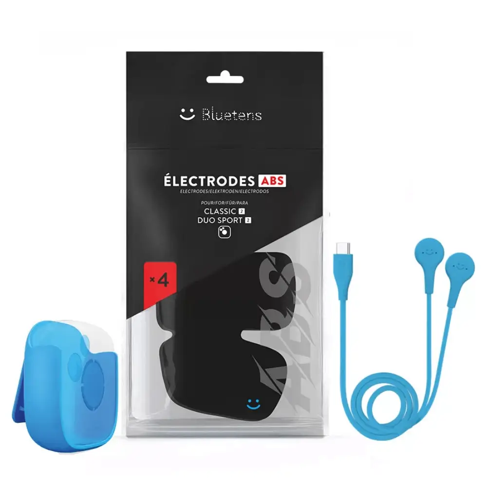 Bluetens – Kit Abs 2 Bauchmuskel-Set – für gezieltes Core-Training