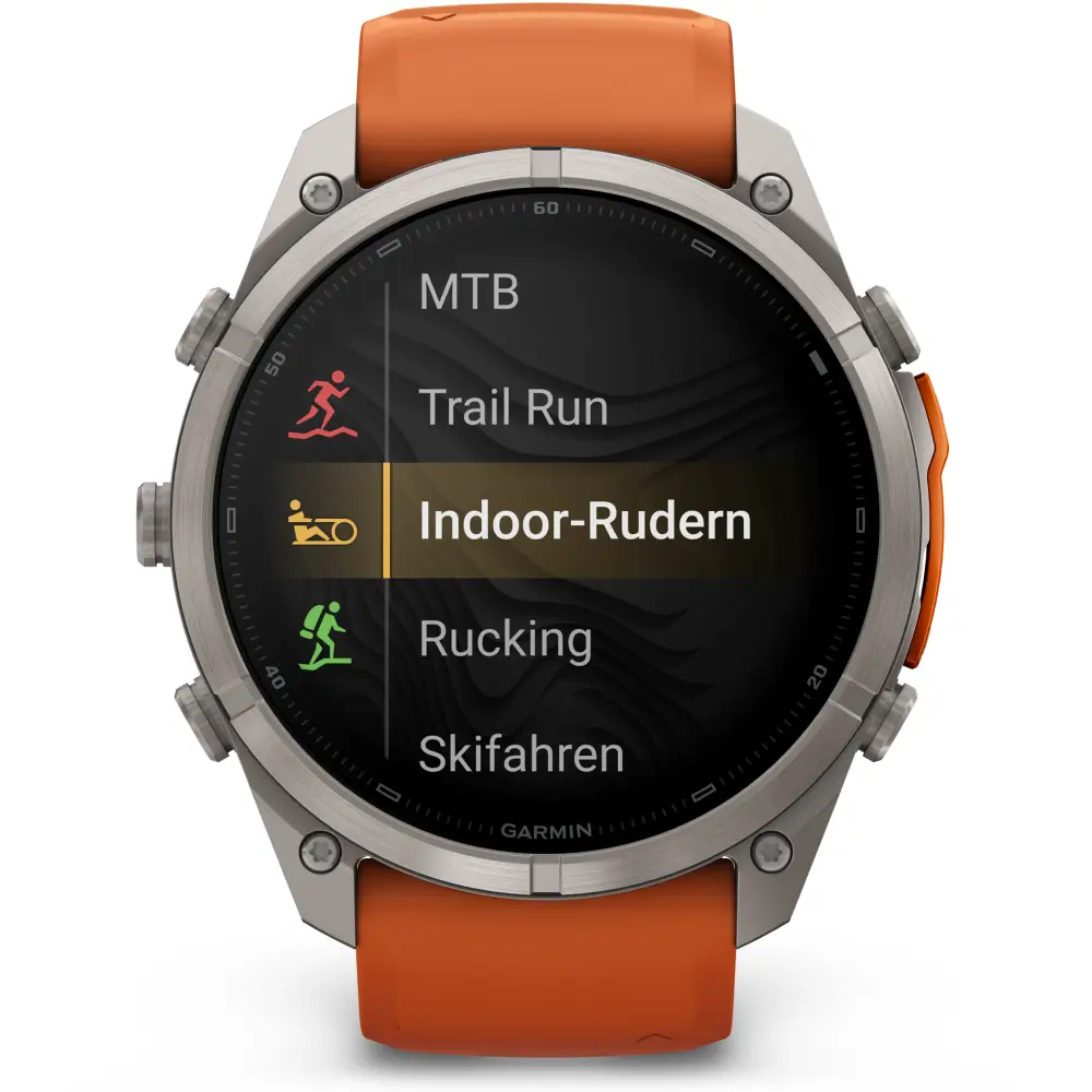 Garmin fenix 9 Pro inReach 51 mm Titan Autumn Orange/Spark Orange