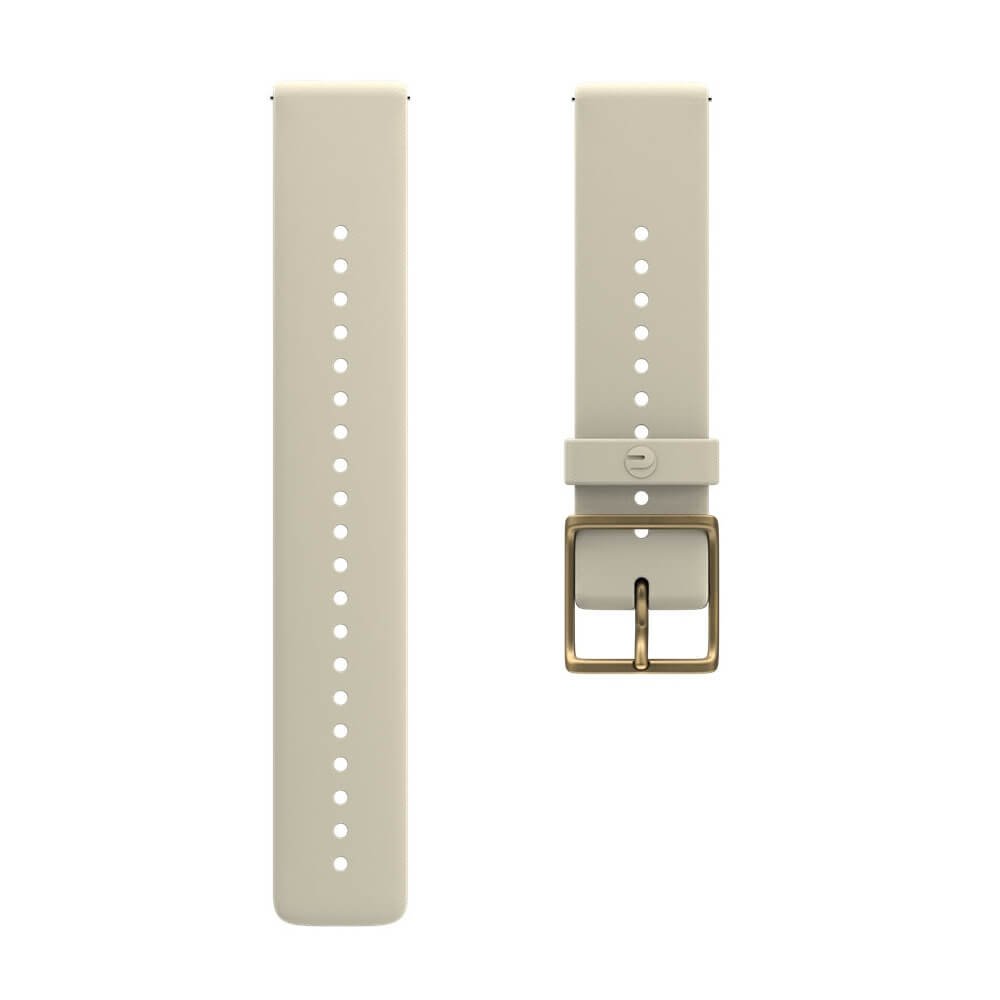 POLAR Ignite 2 Silikon Wechselarmband Champagner/Gold Gr. S/L bei CardioZone günstig online kaufen