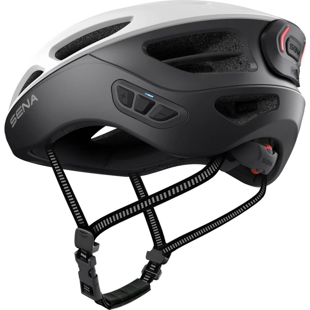 Sena R1 Evo Fahrradhelm mit Mesh Intercom Matte White/Weiss bei CardioZone günstig online kaufen