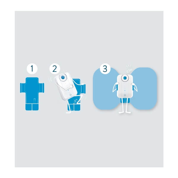 Bluetens Wireless Adapter + 2 Surf Elektroden und 1 Butterfly Elektrode bei CardioZone günstig online kaufen