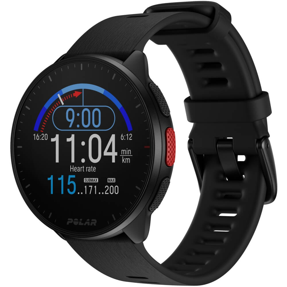 POLAR Pacer Schwarz - Night Black GPS-Laufuhr Gr. S/L bei CardioZone entdecken und günstig online kaufen