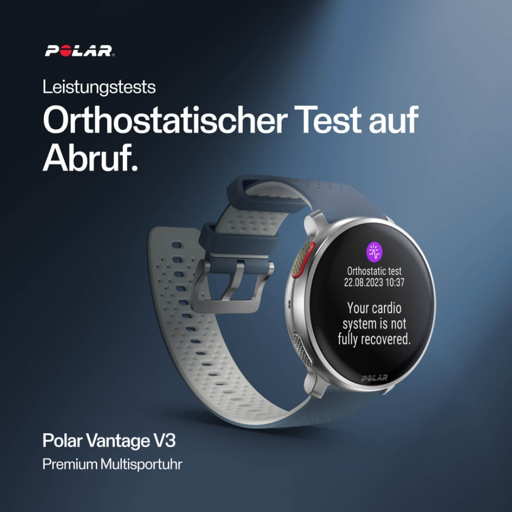 POLAR Vantage V3 Black Bundle Hook&Loop Nylon Klettarmband Orange bei CardioZone günstig online kaufen