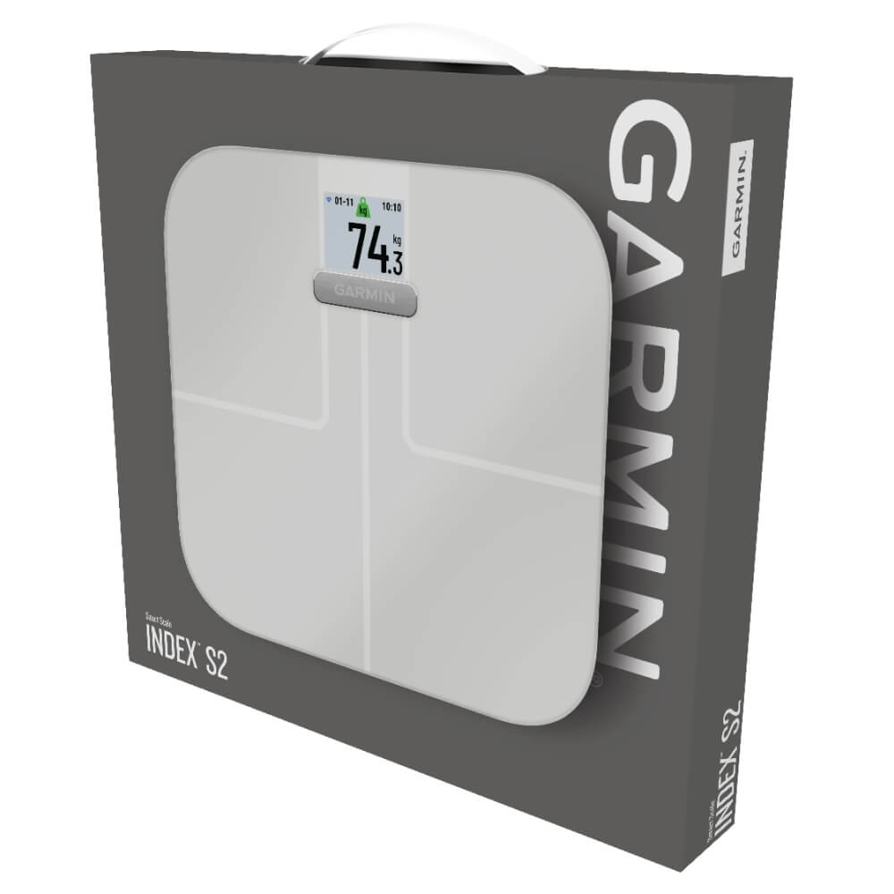 Garmin Index S2 Smart digitale Körperwaage m. WLAN + Bluetooth in Weiss bei CardioZone günstig online kaufen