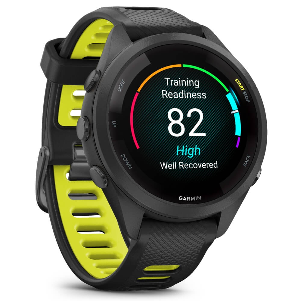 Garmin Forerunner 265S Schwarz - Schwarz/Zitronengelb bei CardioZone günstig online kaufen
